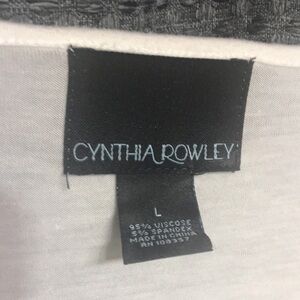 Cynthia Rowley Soft Cream Blouse